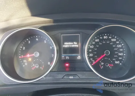 2018 Volkswagen Tiguan 2.0T S из США, поврежденный, VIN 3VV0B7AX4JM107180